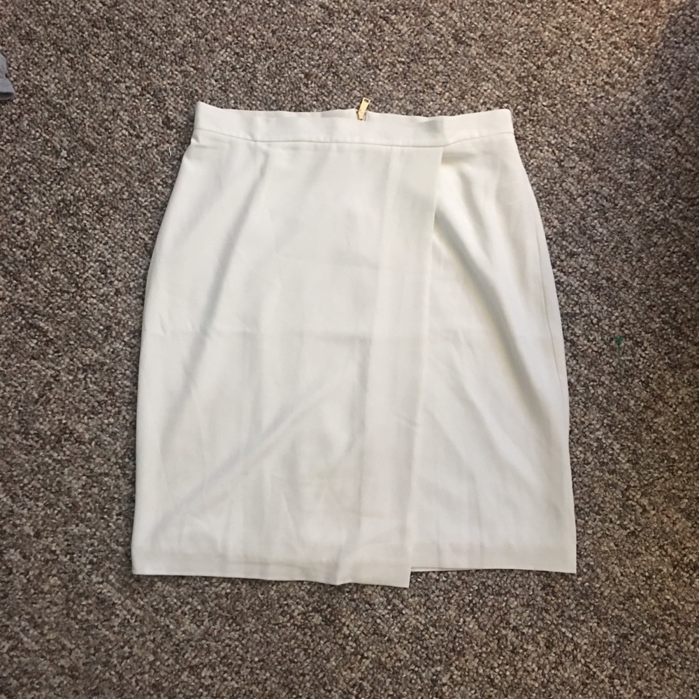 White Pencil Skirt